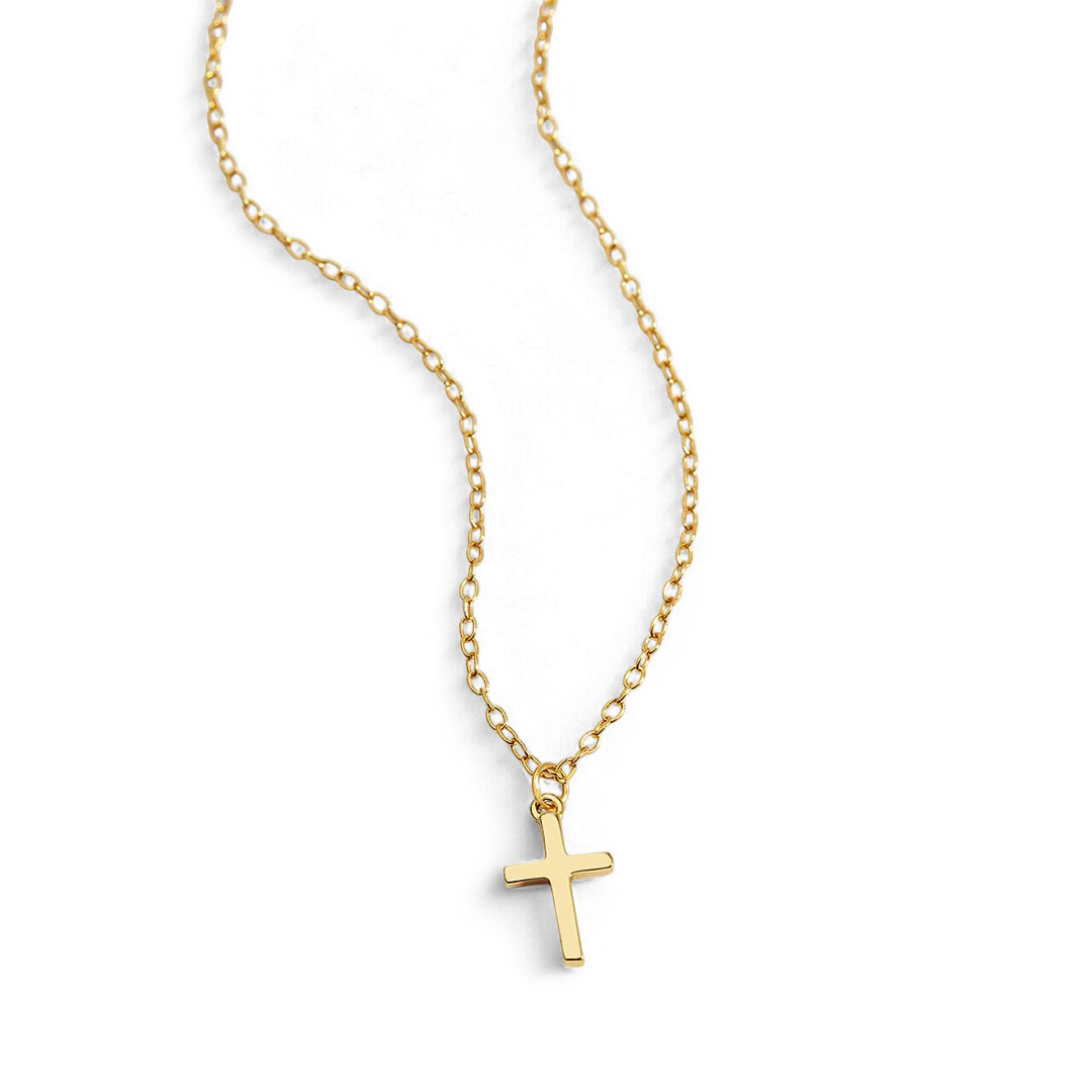 Classic Cross Necklace | Mint & Lily
