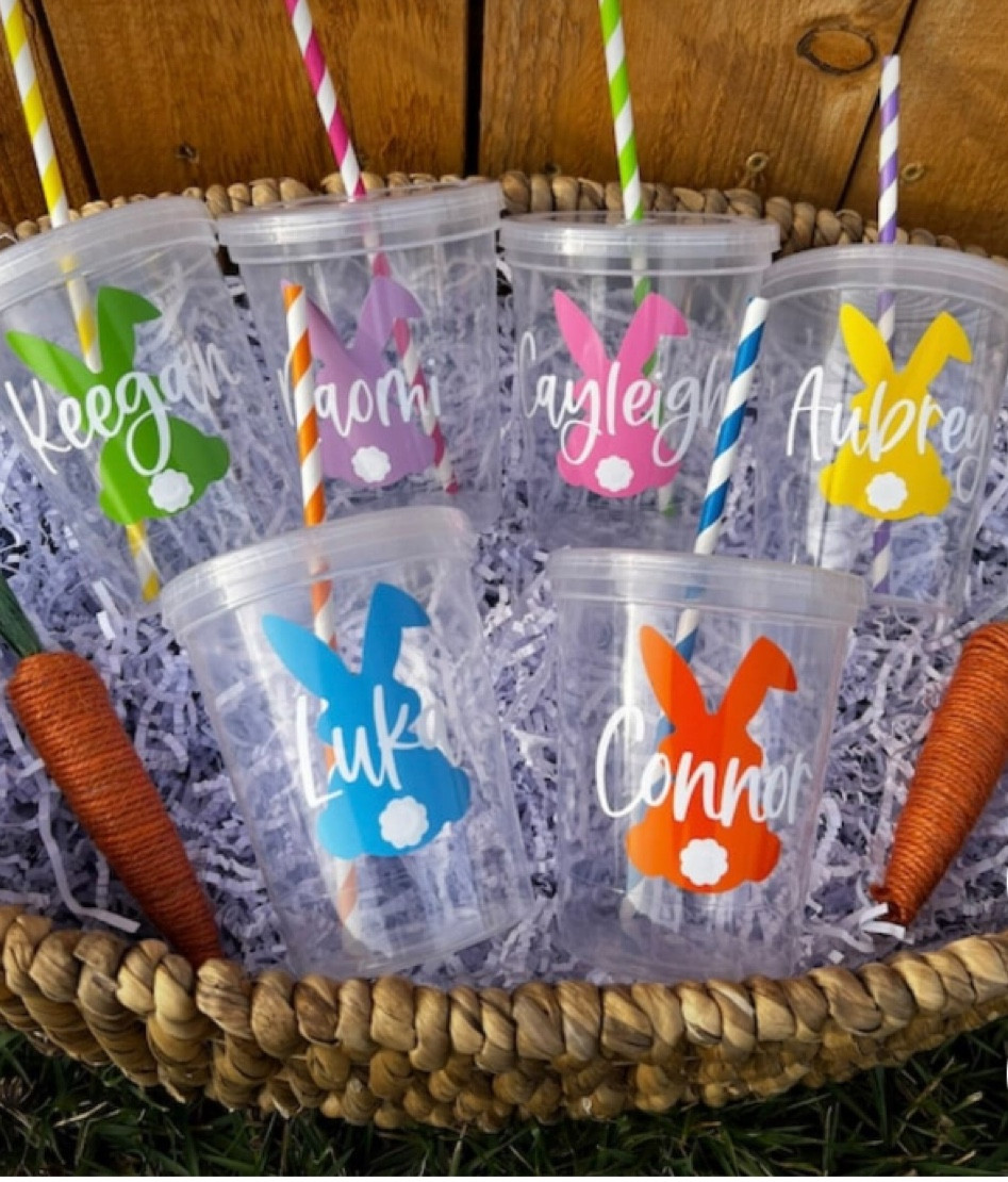$4, personalized Easter bunny cup

#etsy #etsyfind #easter #eastergift #easterbasketstuffer #personalized #personalizedgift #under10 #giftsunder10 #budgetfriendly #budgetfinds #eastercup 

#LTKparties #LTKkids #LTKfindsunder50 #LTKSeasonal