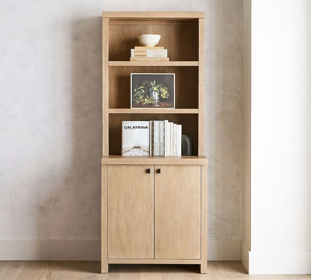 Modern Farmhouse Shelf with Cabinet (34") | Pottery Barn (US)