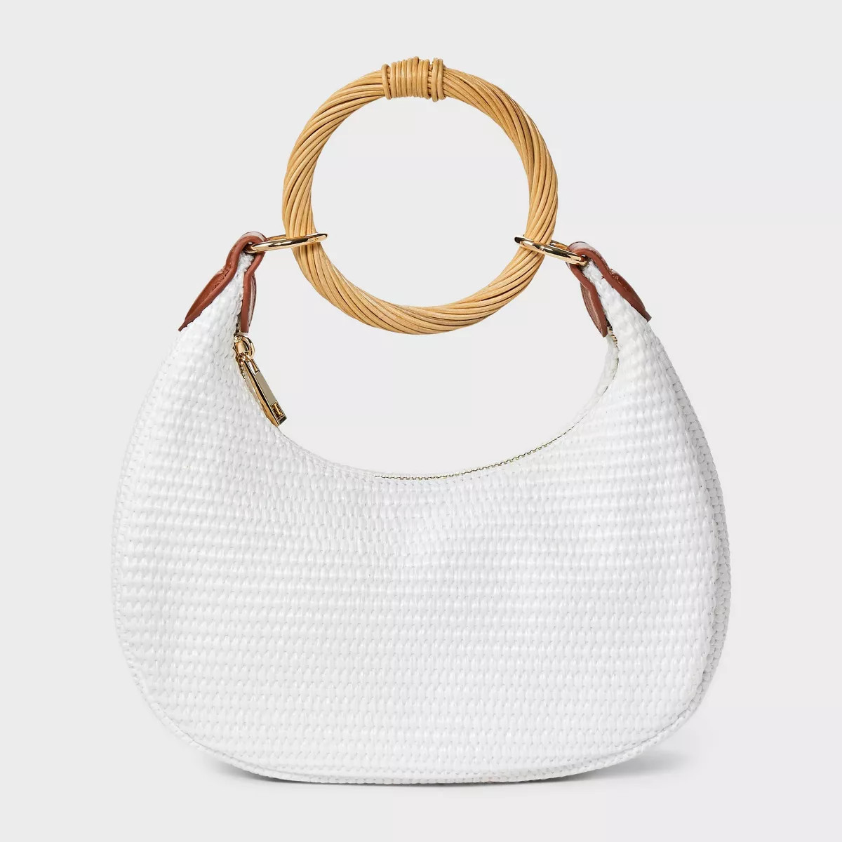 Straw Bracelet Bag - A New Day™ White | Target