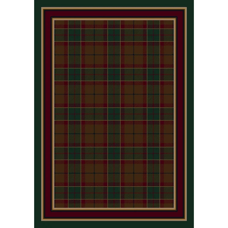 Milliken Signature Area Rug MAGEE TARTAN EMERALD Magee Tartan Emerald 7' 8" x 10' 9" Rectangle - ... | Walmart (US)