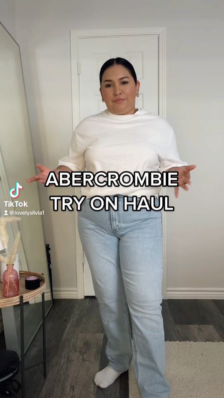 Abercrombie Try on Haul 🤍 

Abercrombie jeans, Abercrombie and Fitch, A&F, cargo pants, white linen skirt, white tshirt, try on haul 

#LTKstyletip #LTKSeasonal #LTKunder100