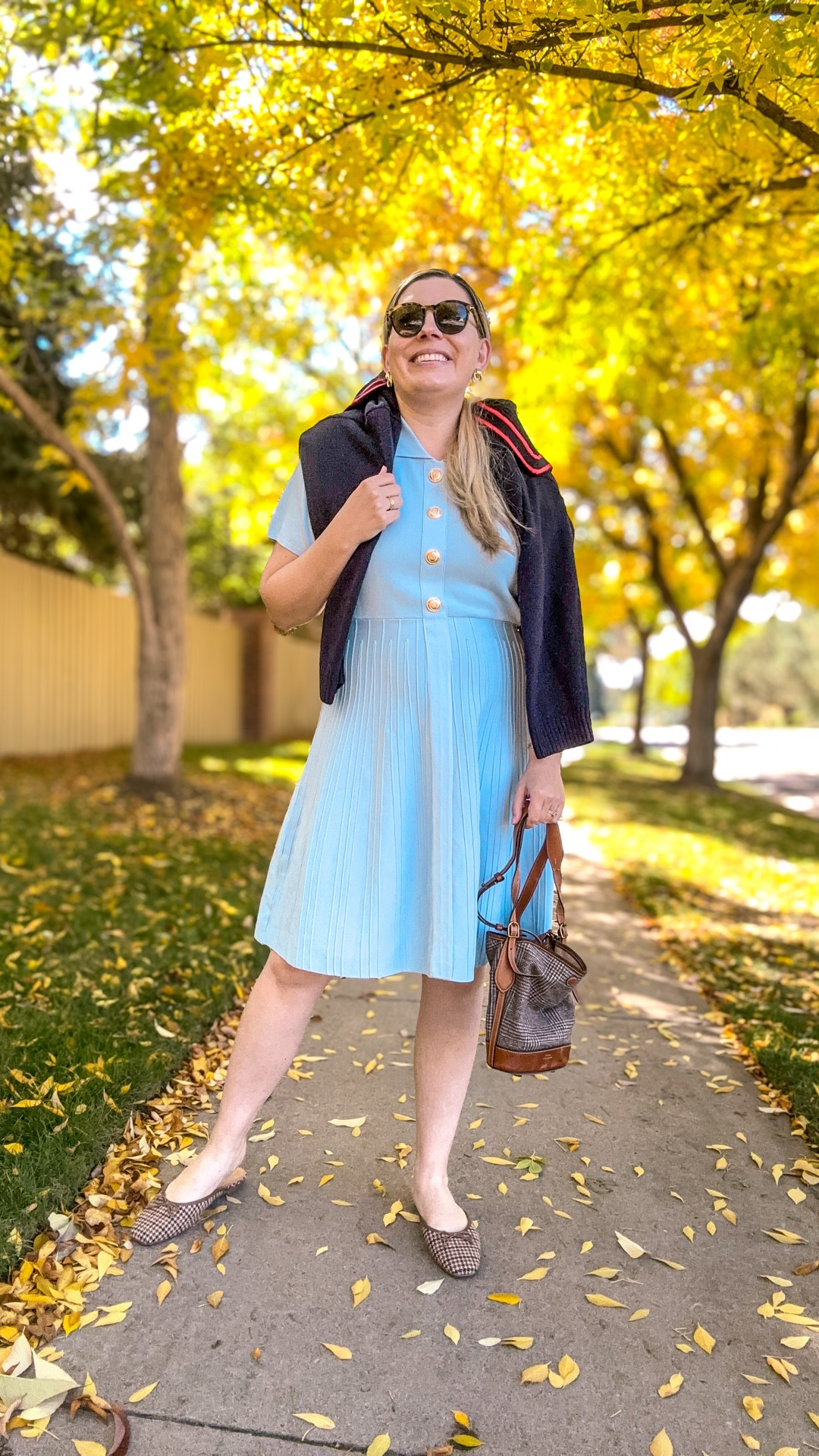 Look 8 - The Coco Cabana ☕️
A curated capsule series

This dress was so comfy and perfect for dinner the other night. ✨

Since I work from home full-time, I’ve become a big believer in dressing up to go out - even if it’s just to a friend’s house, and even if it’s casual. Dressing up doesn’t have to mean cocktail attire or black tie - it just means wearing something that excites you and taking the time to style it fully, accessories and all. 💕

It’s been such an interesting shift for me now that I don’t have to wear “office wear” anymore, my days are often very, VERY casual but when I go out in the evenings or on weekends, I can go all out with what I’m wearing. That all-or-nothing energy definitely shows up in other areas of my life too… I’m either all in or not attending. 🤷🏼‍♀️ 

This look is part of my Coco Cabana capsule - a two-week collection of feminine, classic, and playfully preppy pieces in black, white, and bright pops of color. Each capsule in my series explores a distinct theme and offers 10–20 curated looks to inspire your own wardrobe rotations and seasonal styling. 💫

#CocoCabanaCapsule #LTKStyle #FallFashion #PreppyStyle #ClassicWithATwist #OOTD #LTKFashion

#LTKStyleTip #LTKSaleAlert #LTKSeasonal