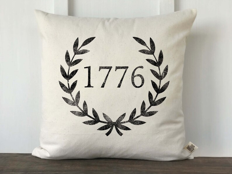 USA Flag Pillow Cover Distressed Flag Memorial Day Fourth | Etsy | Etsy (US)