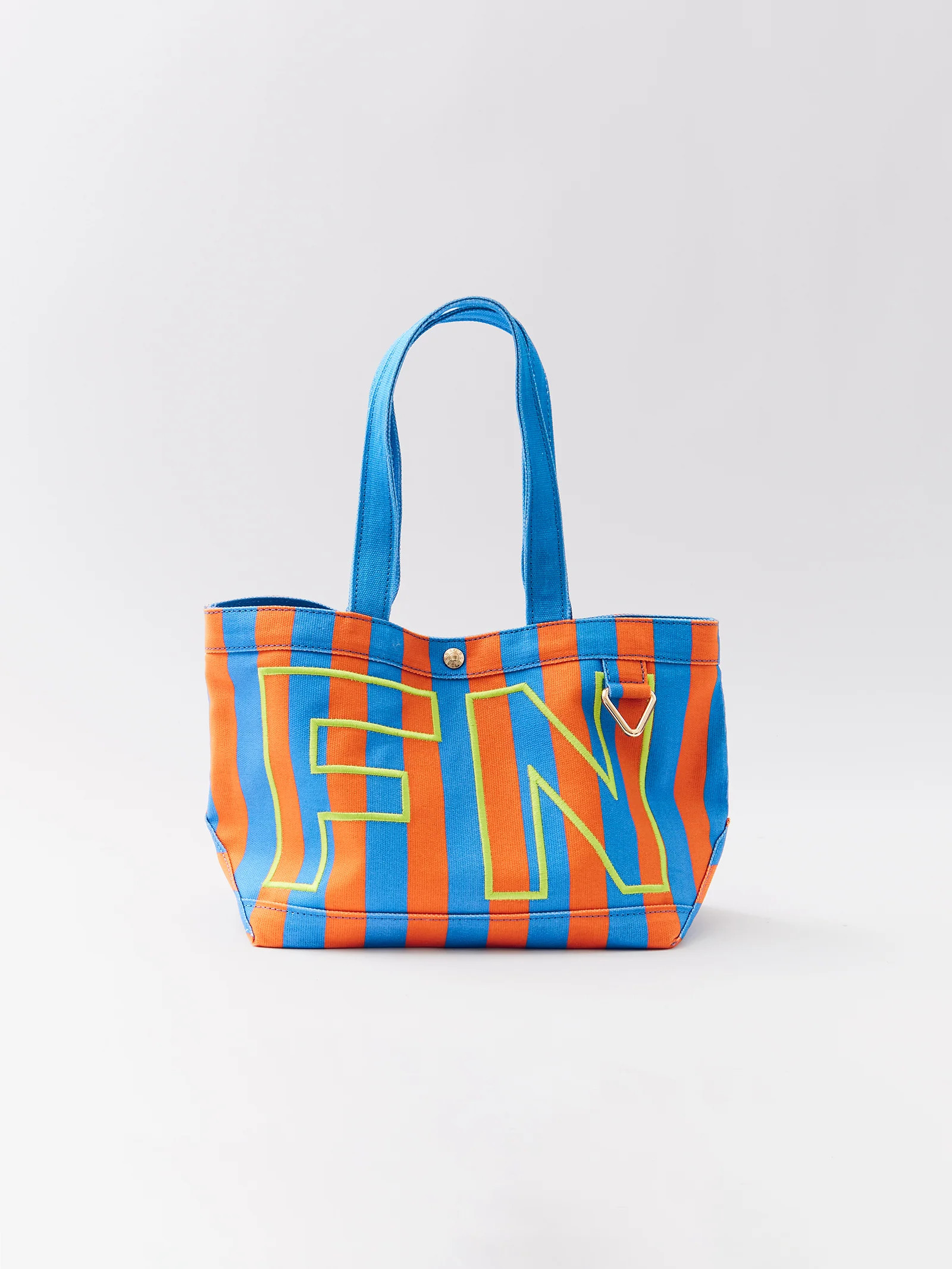 Striped Custom Alpha Tote - Regatta | BaubleBar