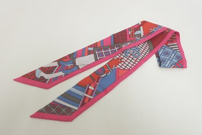 Authentic HERMES Silk Scarf Twilly  #33070  | eBay | eBay US