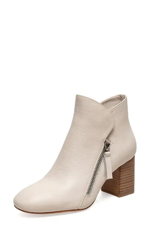 Silent D Skella Block Heel Bootie in White at Nordstrom, Size 6.5Us | Nordstrom
