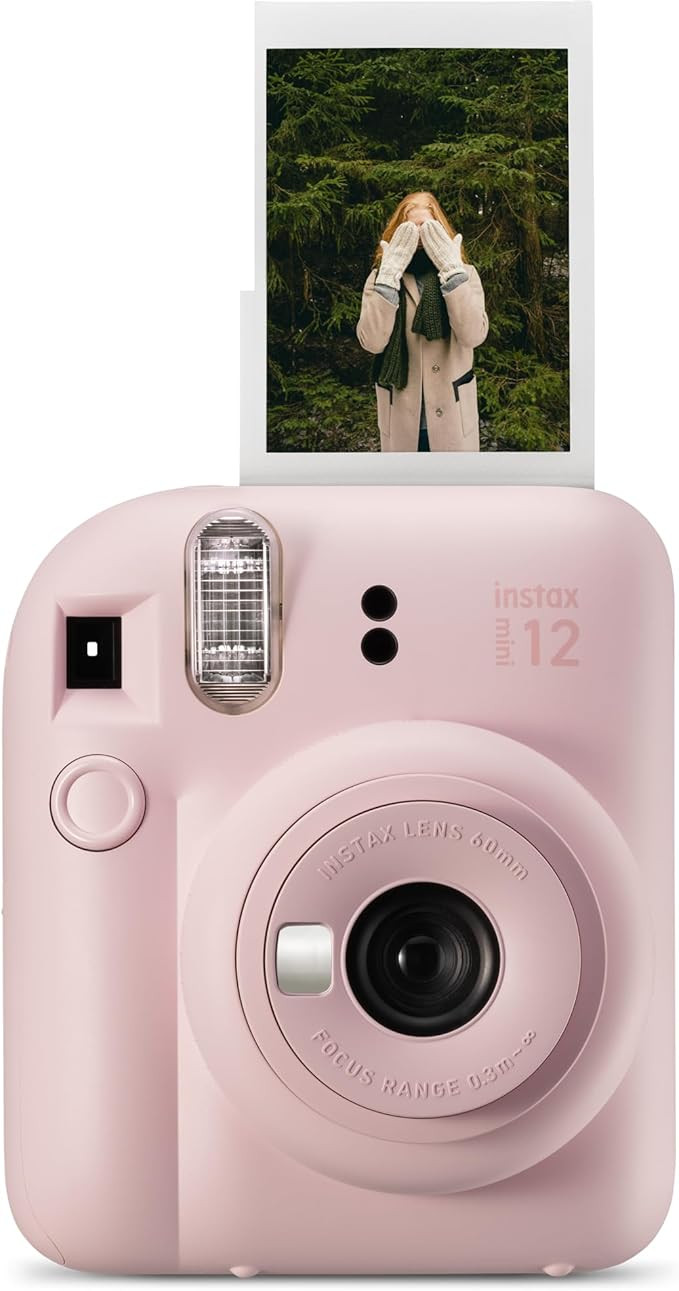 Fujifilm Instax Mini 12 Instant Camera - Blossom Pink | Amazon (US)
