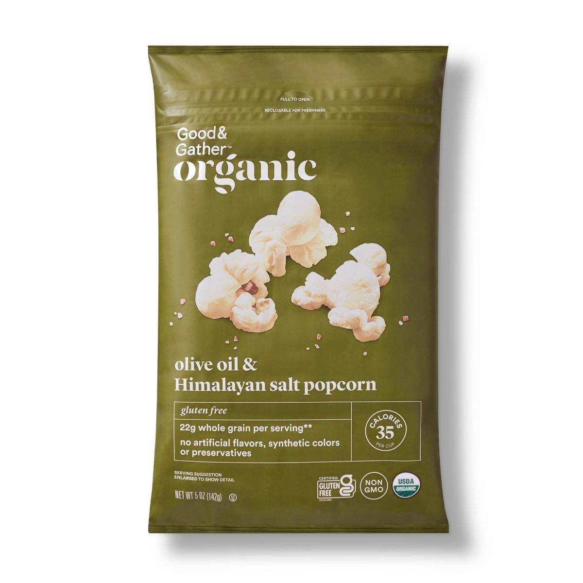Organic Olive Oil & Himalayan Salt Popcorn - Good & Gather™ | Target