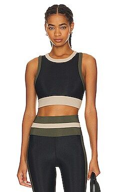 BEACH RIOT Gwen Top in Military Olive Colorblock from Revolve.com | Revolve Clothing (Global)