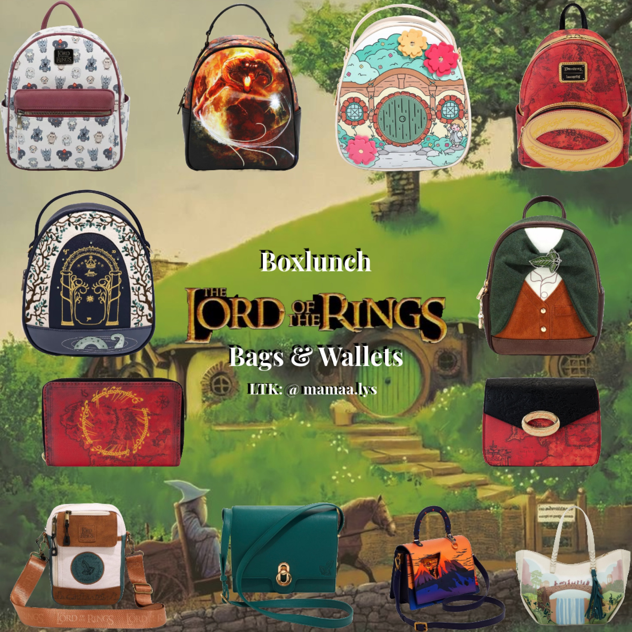 Lord of the rings | Lord of the rings bags | Lord of the rings wallets | LOTR | LOTR bags | LOTR wallets | Boxlunch  

#LTKFindsUnder100 #LTKItBag #LTKGiftGuide
