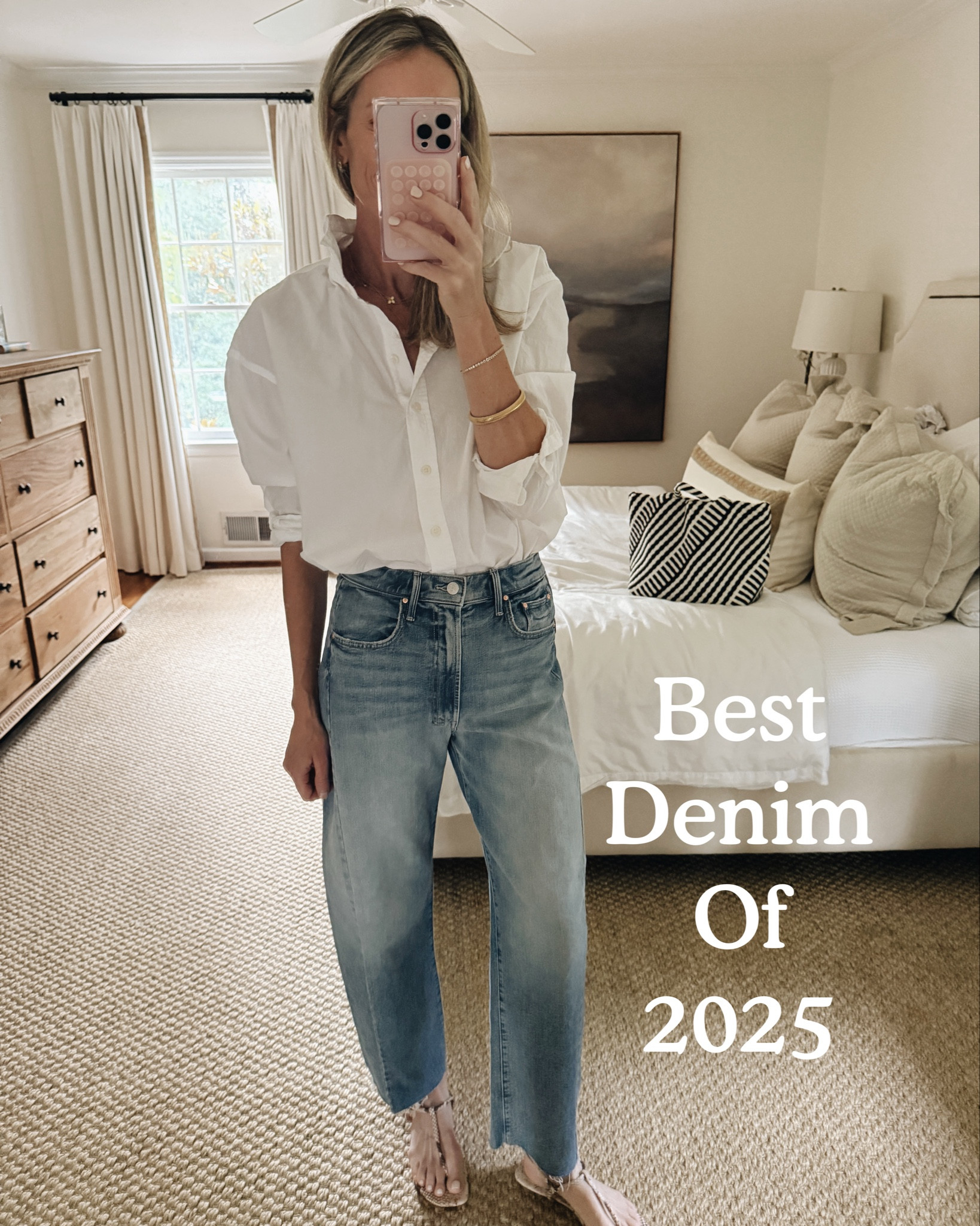 Here are the most loved / worn / bought jeans of 2025! I am a jeans girl for sure. These are all pairs I would 100% re-buy and would tell anyone are 10/10 pairs! 

I am 5’7 and wear a 26. 