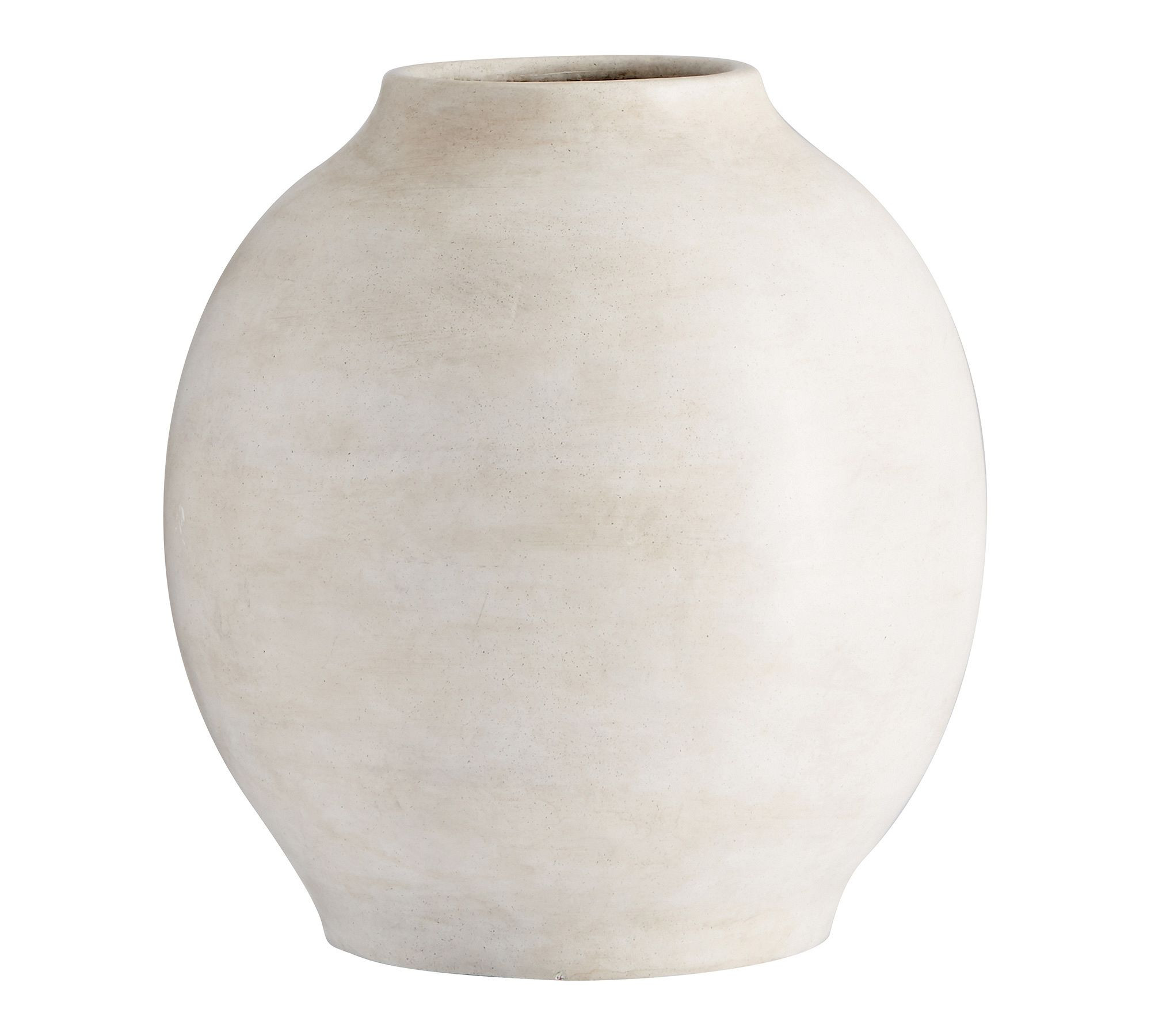 Quin Ceramic Vase, Medium, White | Pottery Barn (US)