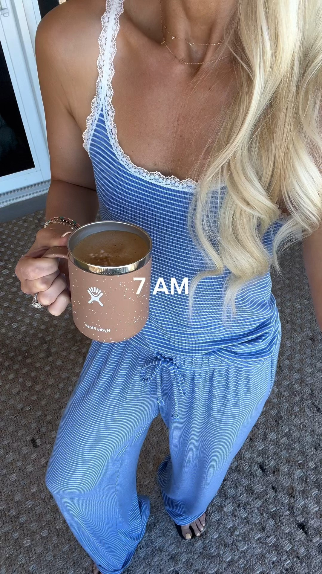 Pj set & white maxi dress💙🤍 | aerie pajamas | blue pjs | white linen dress | 

#LTKPetite #LTKTravel #LTKFindsUnder50