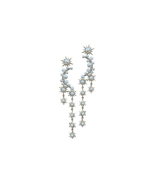 Celestial Stars Drop | Nicola Bathie Jewelry