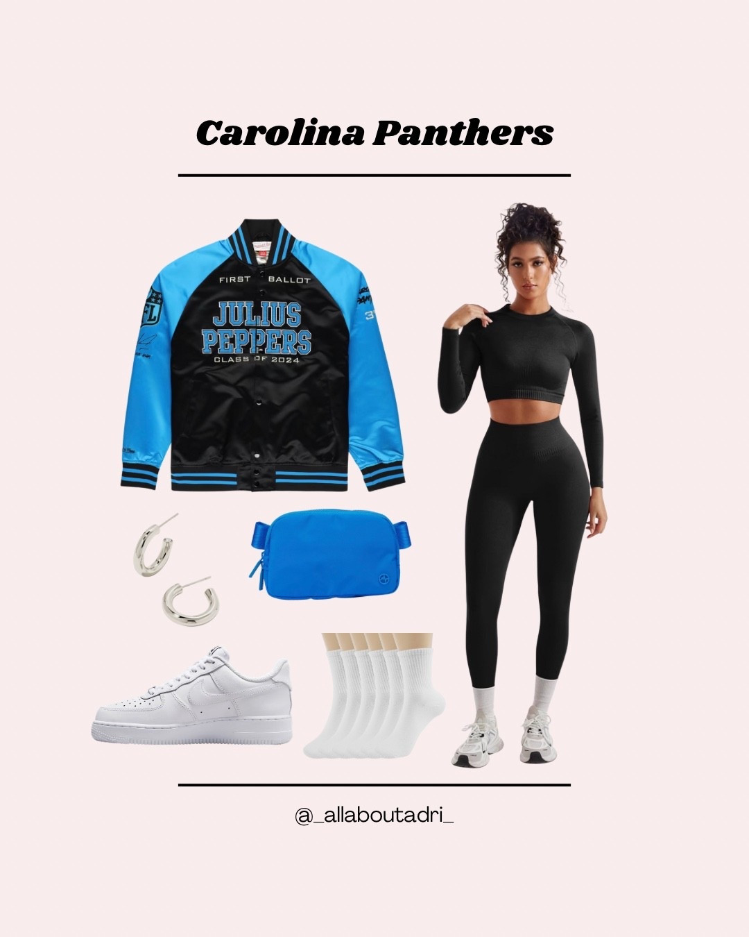 For all the Carolina Panthers fans, here’s an easy NFL game day outfit!

#LTKStyleTip