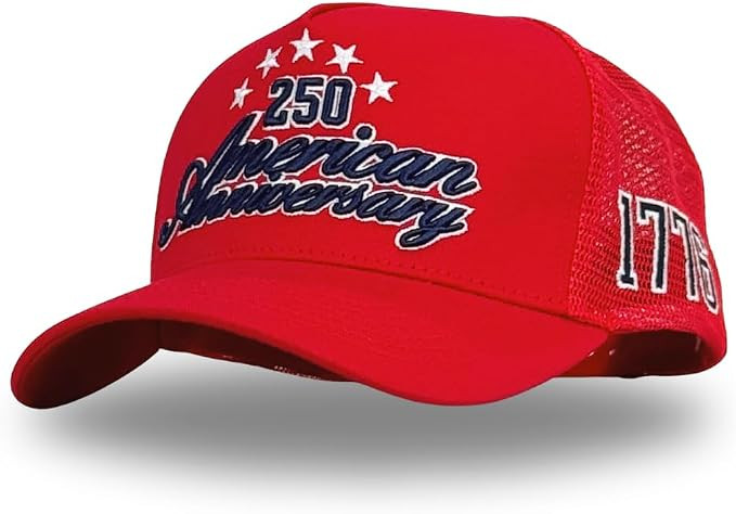 Vintage Seasonal Trucker Hat | Men & Women | Trendy Green & Red Hats | Holiday Christmas St Patri... | Amazon (US)