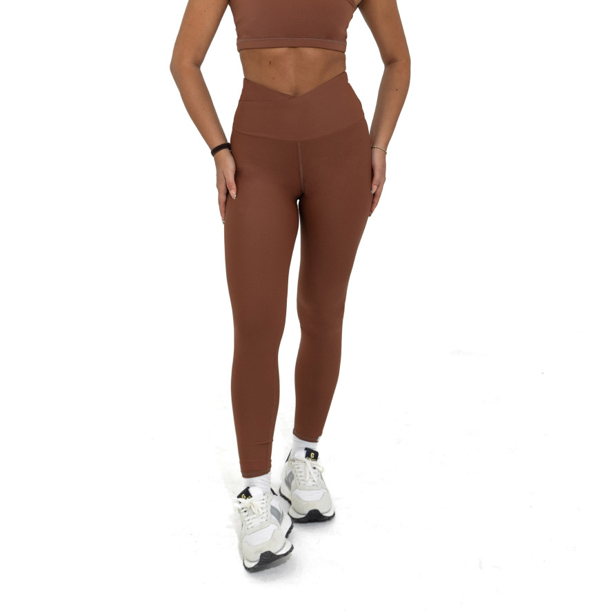 Barely There Cross Front Legging | Greatly & Co. | Made In The USA Activewear | Greatly & Co.