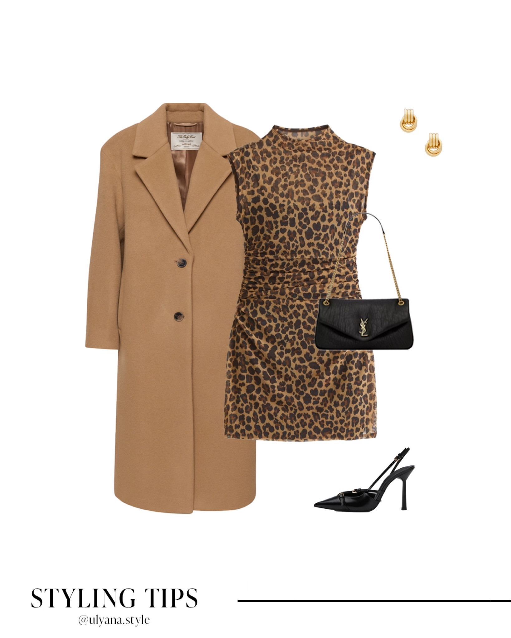 A chic tan tailored coat paired with a leopard print dress, black heels, and gold accessories. This versatile fall outfit is perfect for everything from brunch dates to evening outings. Complete the look with a statement handbag and elegant earrings for a polished finish. 
.
.
.
.
.
Fall outfits | fall dress | fall shoes | date night outfit | date night dress | wool coat | brown coat | camel coat | double breasted coat | brown long coat | fall coat | tan coat | winter coat | dinner dress | dressy fall outfit | closed toe heels | sling back heels | designer bags | 

#LTKSeasonal #LTKHoliday #LTKU #LTKSaleAlert #LTKGiftGuide #LTKWorkwear #LTKTravel #LTKShoeCrush #LTKItBag

#LTKFindsUnder50 #LTKFindsUnder100 #LTKStyleTip