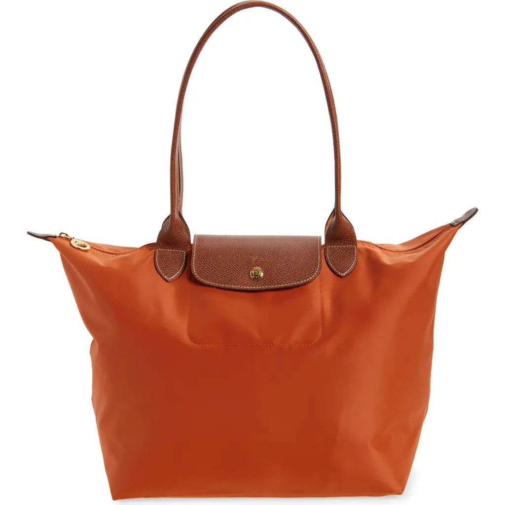 Longchamp Large Le Pliage Tote in Brick at Nordstrom | Nordstrom