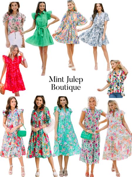 Mint julep boutique, shop the mint, has the cutest Easter and spring dresses! They also would make great wedding guest dresses for a more casual wedding #shopthemint #mintjulep #mintjulepboutique #easter #easterdress #spring #springdress #summer #weddingguest 

#LTKSeasonal #LTKparties #LTKwedding