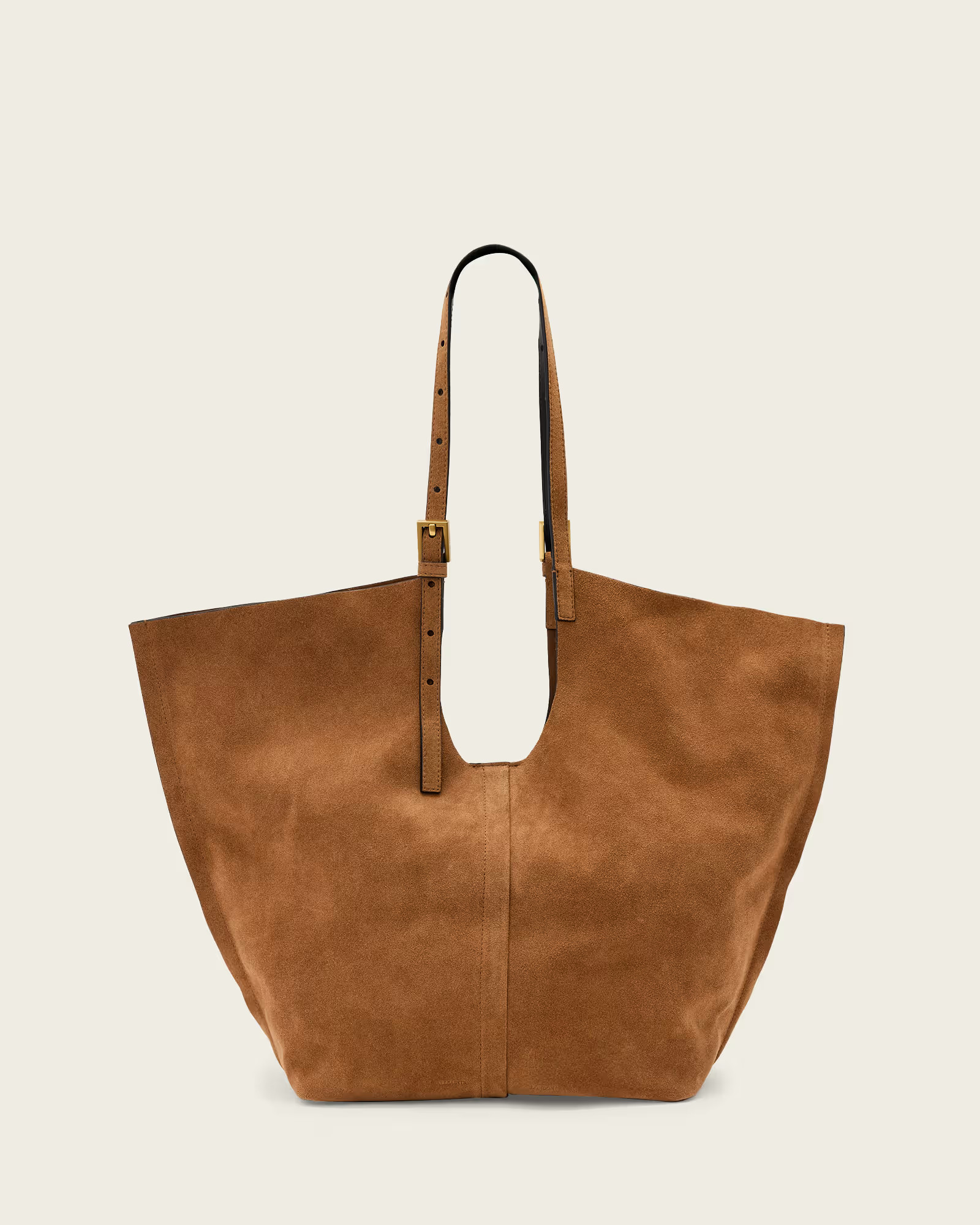 AllSaints Ara Suede Tote Bag | AllSaints US