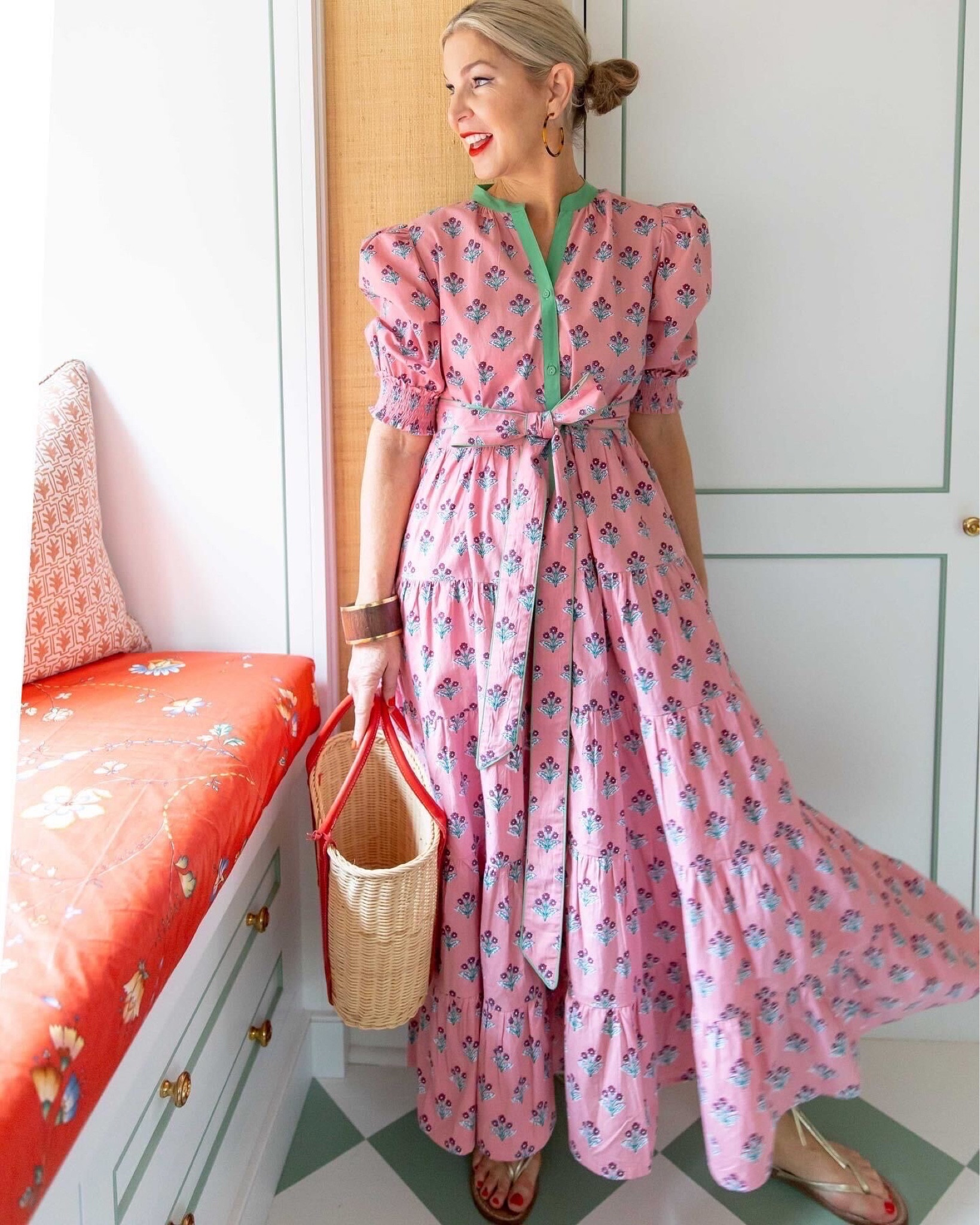 This Printfresh dress screams summer with it's gorgeous color! Added a market tote to finish the look

#LTKstyletip #LTKFind #LTKSeasonal