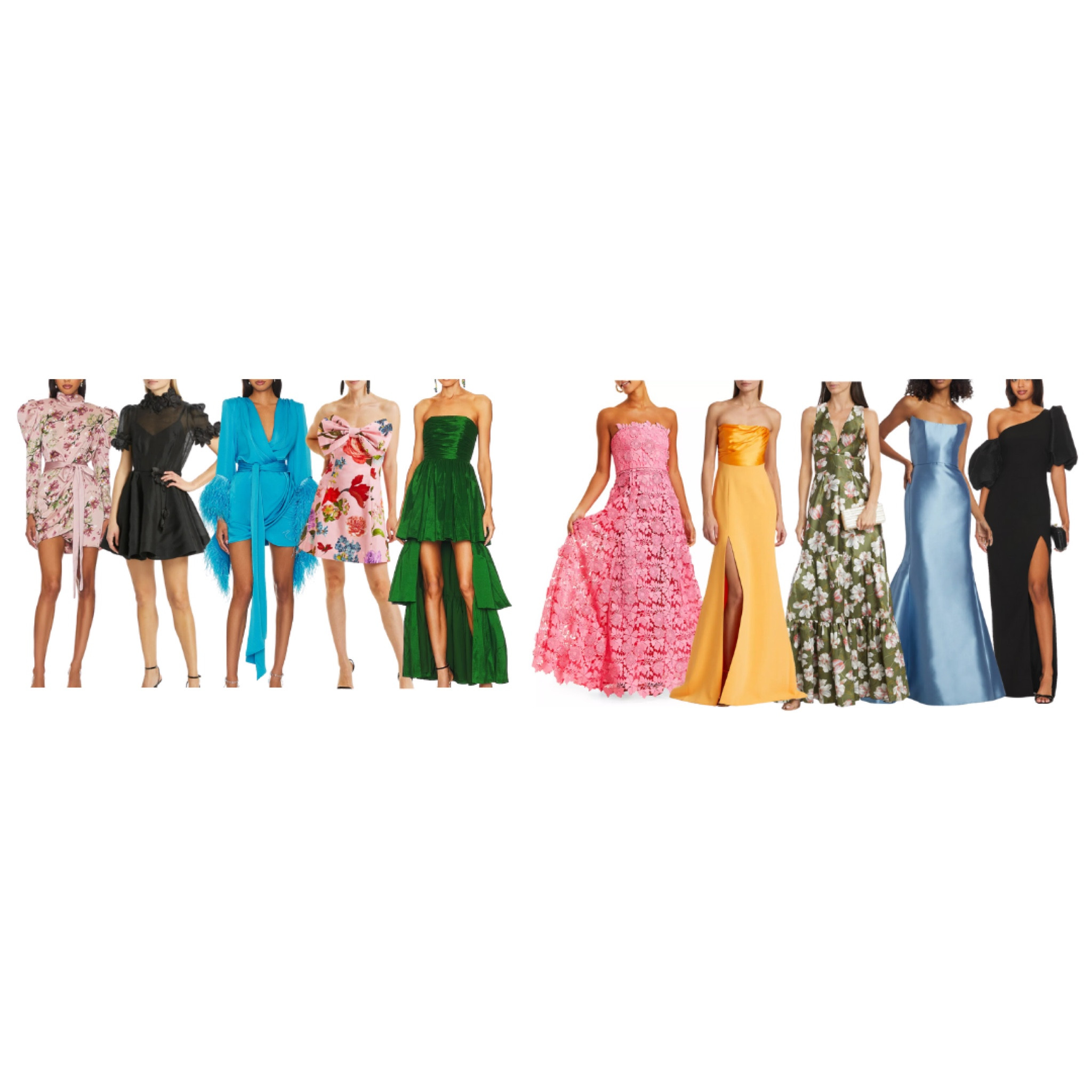 5 cocktail and 5 black tie wedding guest dresses ✨

#LTKSeasonal #LTKstyletip #LTKwedding