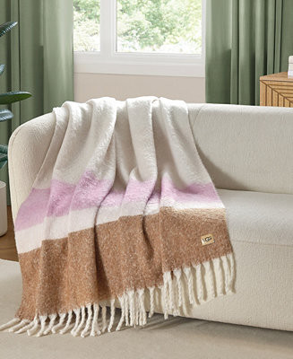 Simona Faux Mohair Throw, 50" x 70" | Macy's