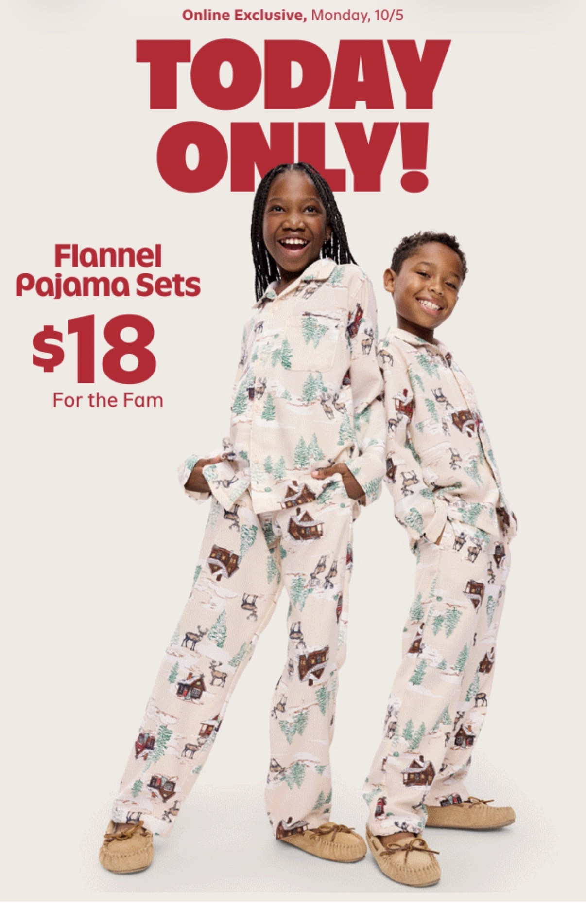 RUN TO OLD NAVY! 🎄🏃🏽‍♀️😂

TODAY’S DEAL OF THE DAY IS $18 FLANNEL CHRISTMAS PAJAMAS! 😍❤️

If you’ve been waiting to grab your family Christmas pajamas, THIS IS YOUR SIGN! The cutest cozy pajamas for Christmas morning without spending a bag! 🎅🏽🎁

I linked them all on my LTK! 🛍️

#OldNavy #ChristmasPajamas #ChristmasShopping #LTKFinds

#LTKSeasonal #LTKSaleAlert #LTKmomlife