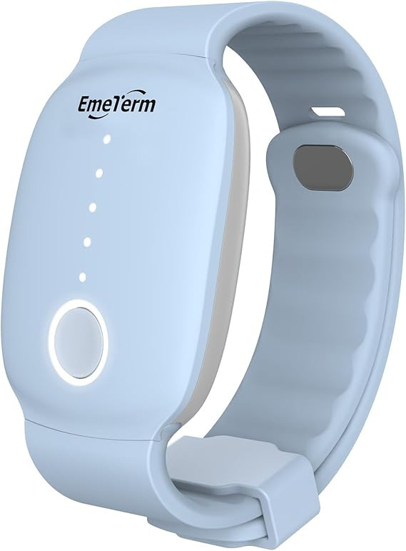 EmeTerm Fashion FDA-Cleared Relieve Nausea Electrode Stimulator Morning Sickness Motion Travel Si... | Amazon (US)