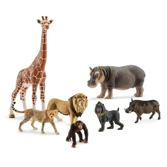 7-Piece African Animal Bundle | Schleich USA Inc.