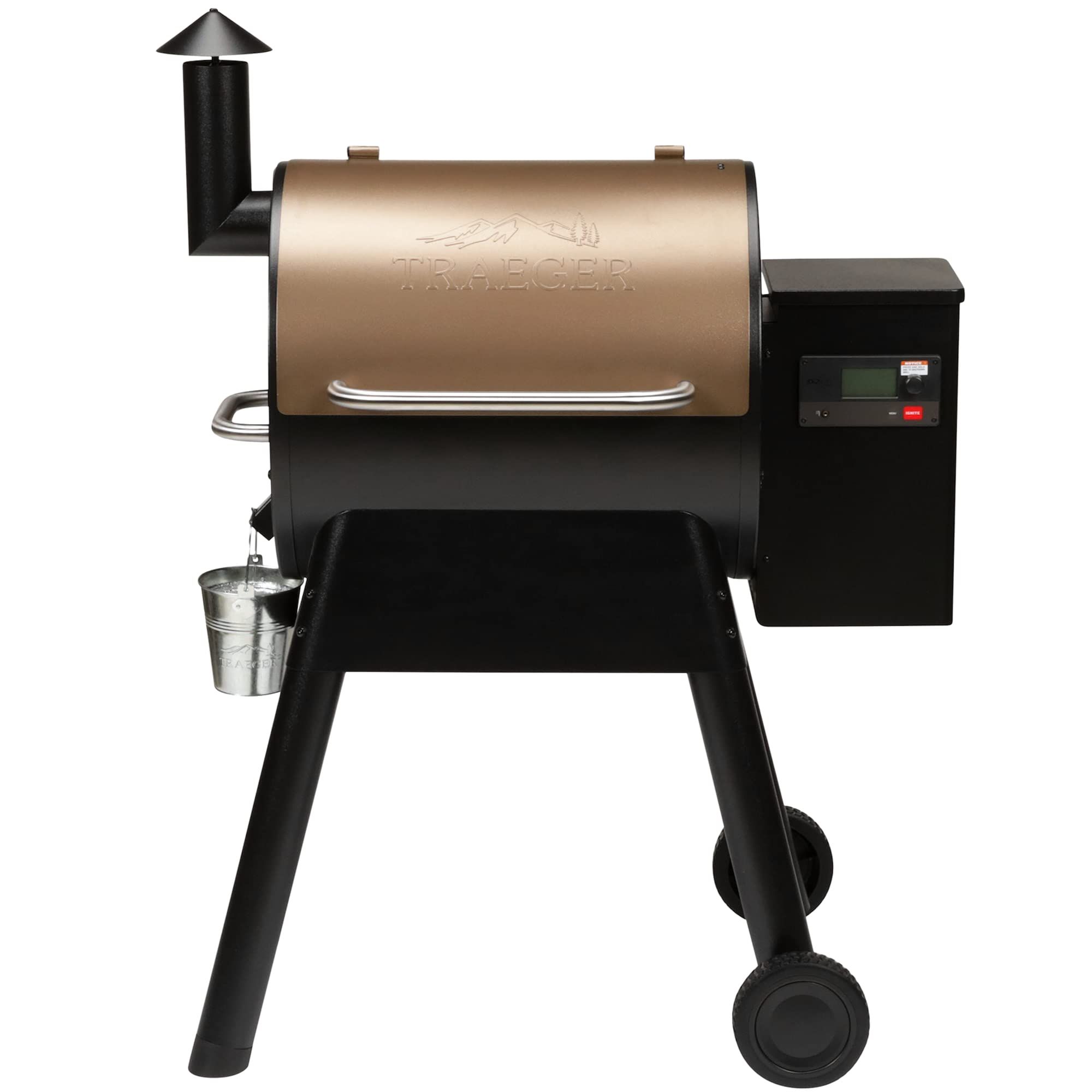 Traeger Grills Pro 575 Electric Wood Pellet Grill and Smoker with WiFi and App Connectivity, Bron... | Amazon (US)