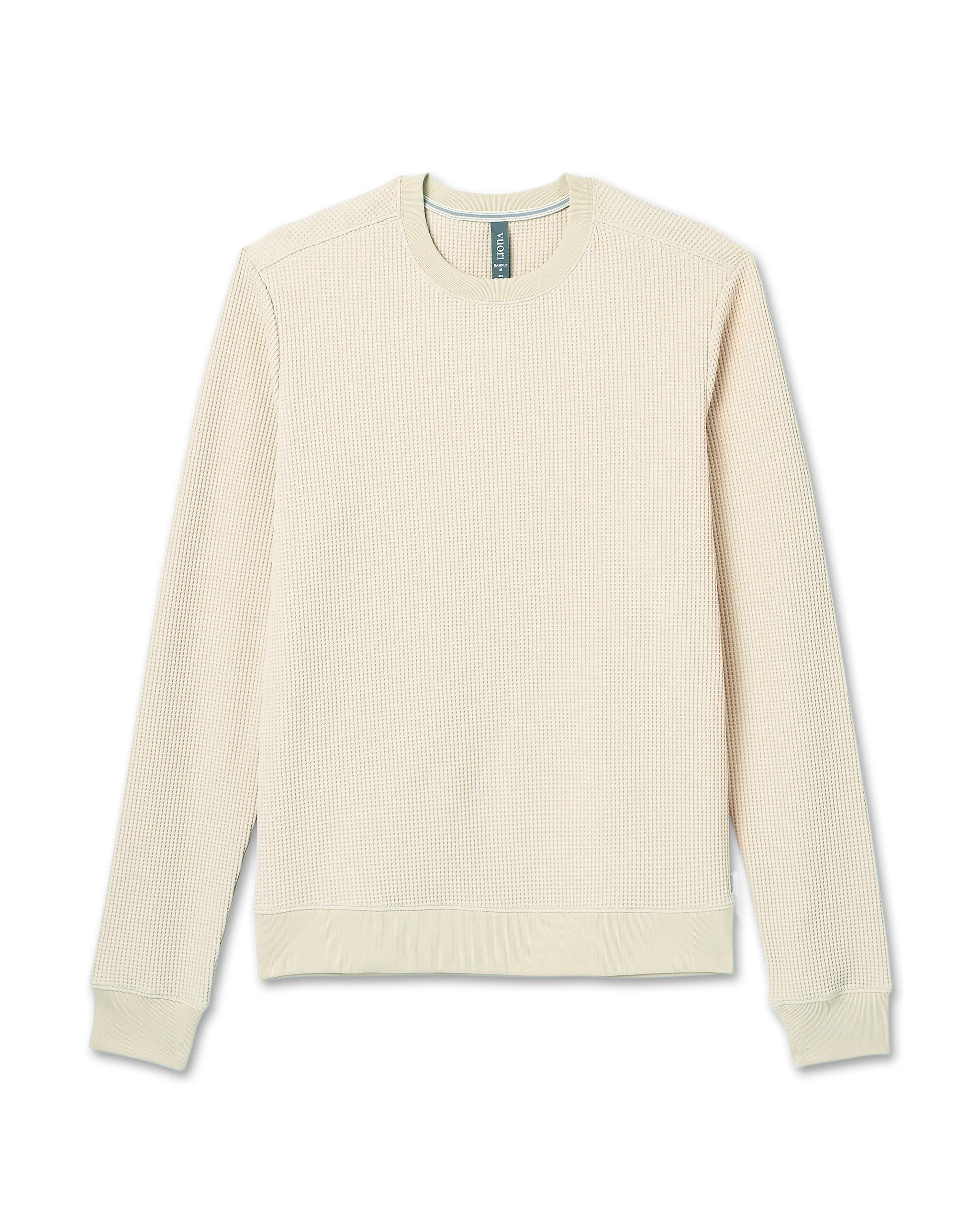Jamestown Crew | Men's Cashew Waffle Crewneck | Vuori | Vuori Clothing (US & Canada)