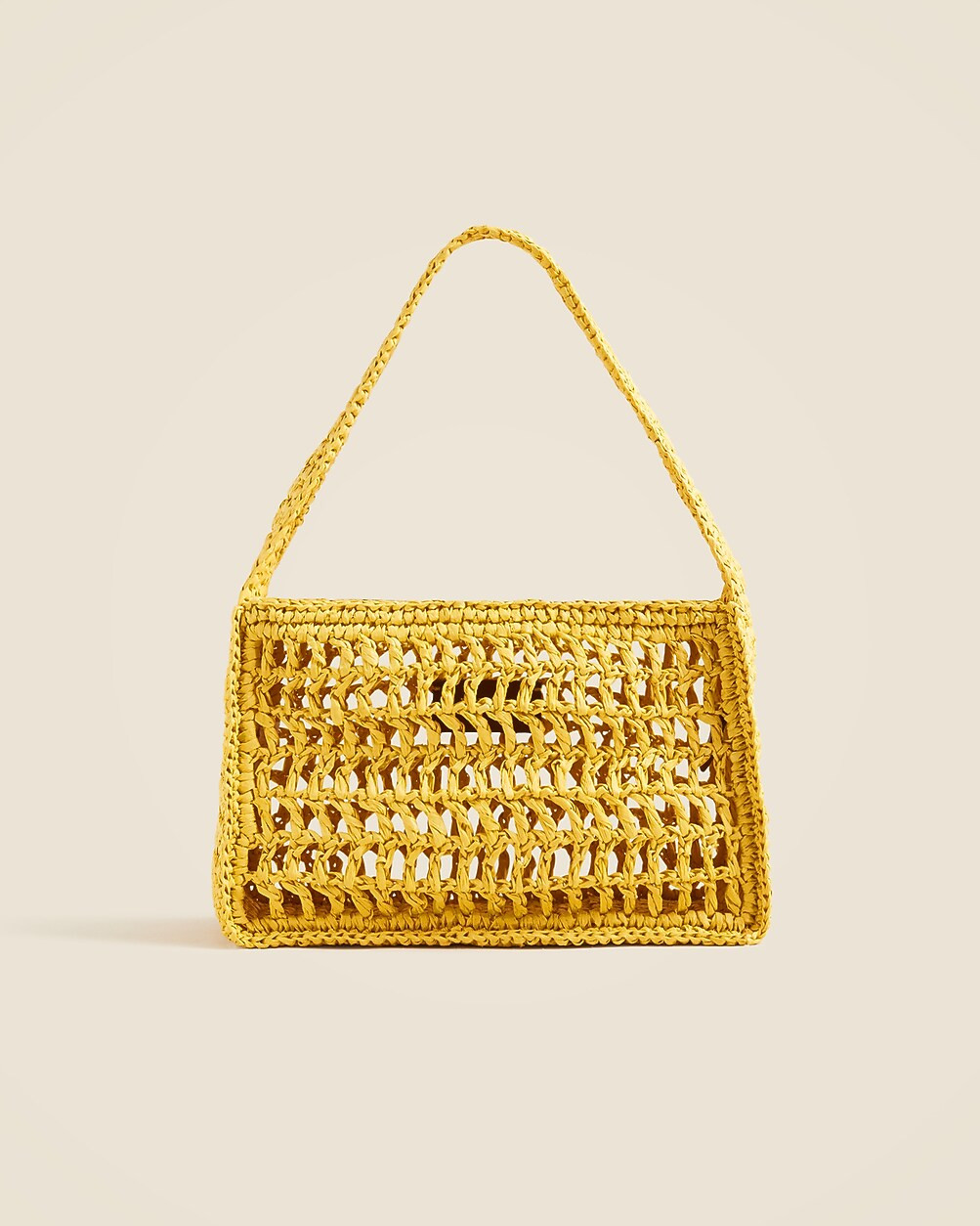 Paros open-weave bag in straw | J. Crew US