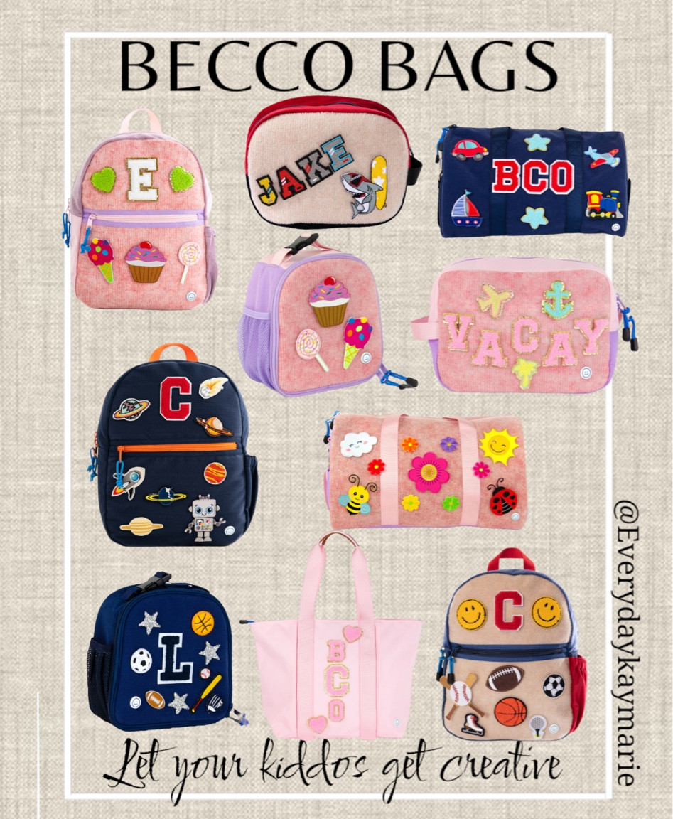 Let your kiddos get creative with these super cute customizable Becco bags. So many many different options available to choose from💕

#LTKfamily #LTKkids #LTKover40