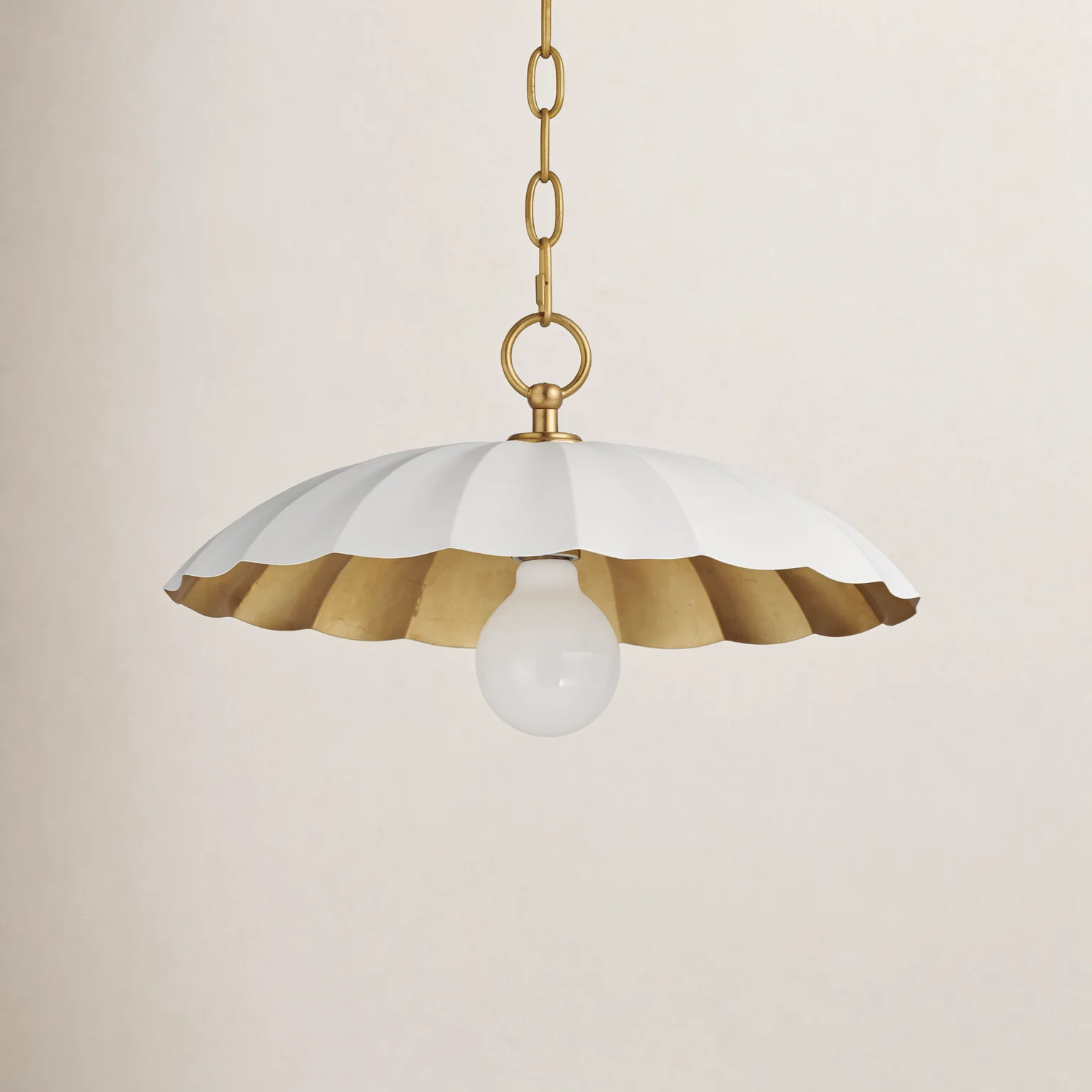 Granduca 1 - Light Steel Gold Pendant | Birch Lane