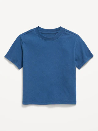 Oversized Short-Sleeve Heavyweight T-Shirt for Toddler Boys | Old Navy (US)