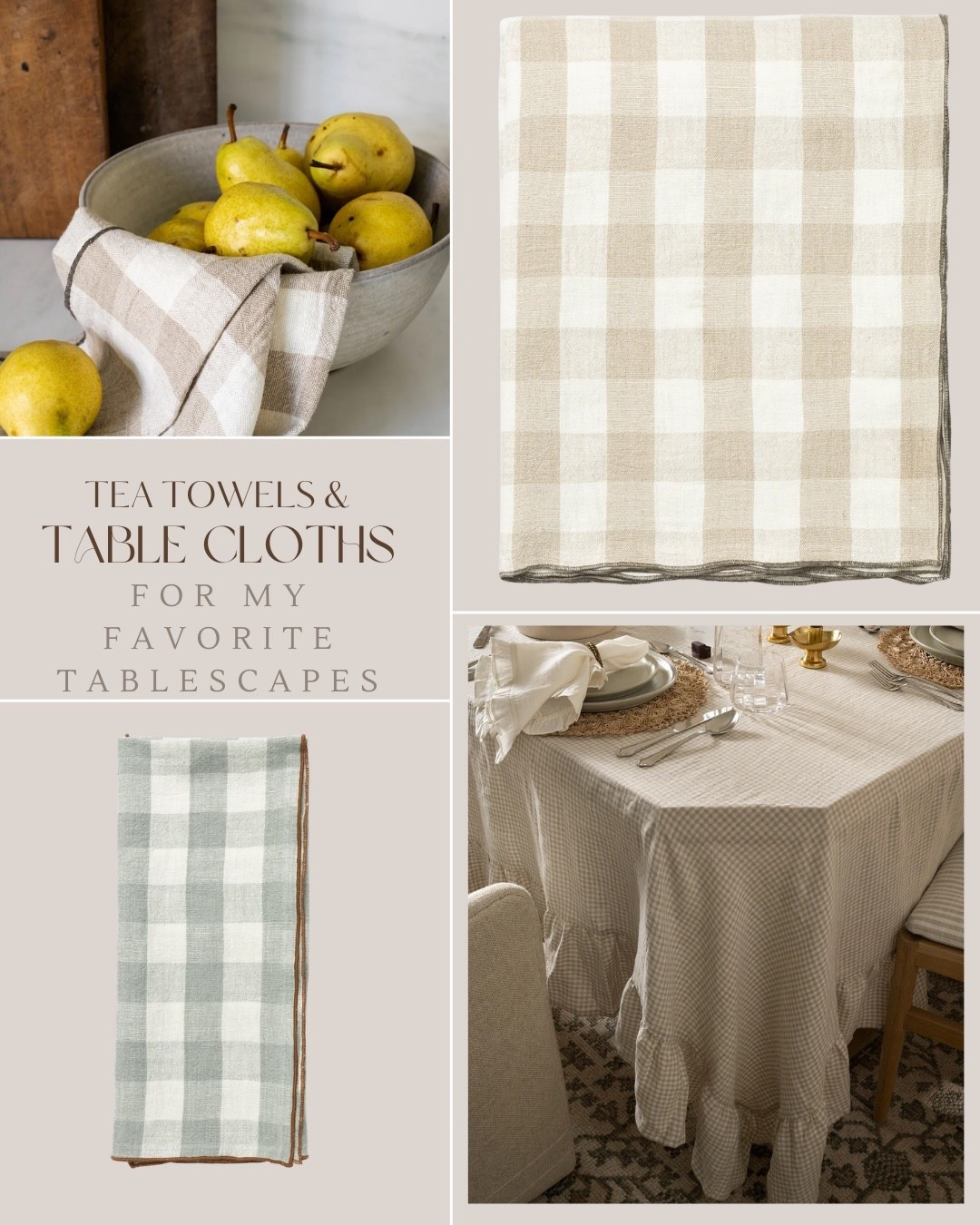 All of those warm weather tablescapes are around the corner!  Linking some of my favorite tea towels, placemats, table cloths, dishes, glasses & more!

#LTKSaleAlert #LTKHome