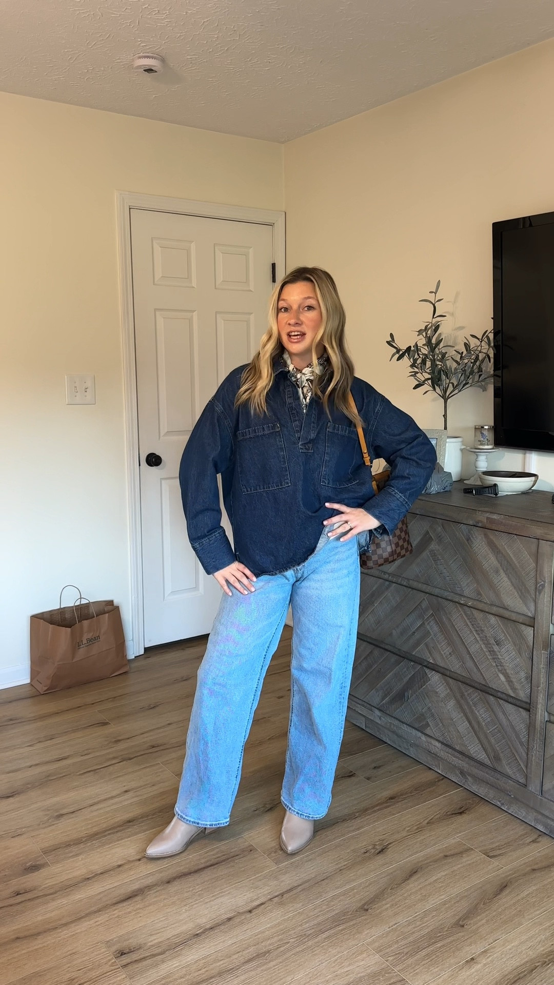 Part 11 of finding my personal style again 🤍

Abercrombie jeans color medium marble 
Old Navy jeans color medium size 8 petite (I’m 5’3” for reference!)

#LTKmomlife #LTKgrwm #LTKFindsUnder50