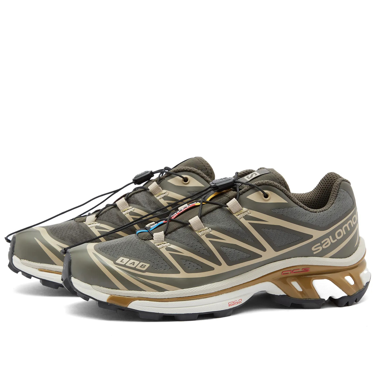 Salomon XT-6 Beluga, Pewter & Dull Gold | END. (UK) | End Clothing (UK & IE)