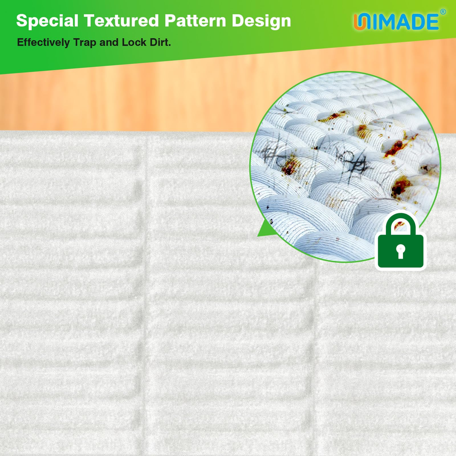 UNIMADE Dry Sweeping Cloths, 52 Count Mop Refill Compatible with Swiffer Sweeper - Disposable Dus... | Amazon (US)