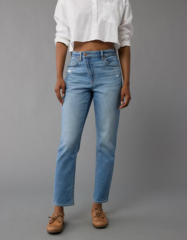 AE Stretch Mom Jean | American Eagle Outfitters (US & CA)
