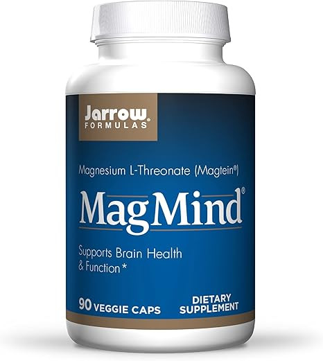 Jarrow Formulas MagMind - 90 Capsules - Includes Magnesium L-Threonate (Magtein) - Supports Brain... | Amazon (US)