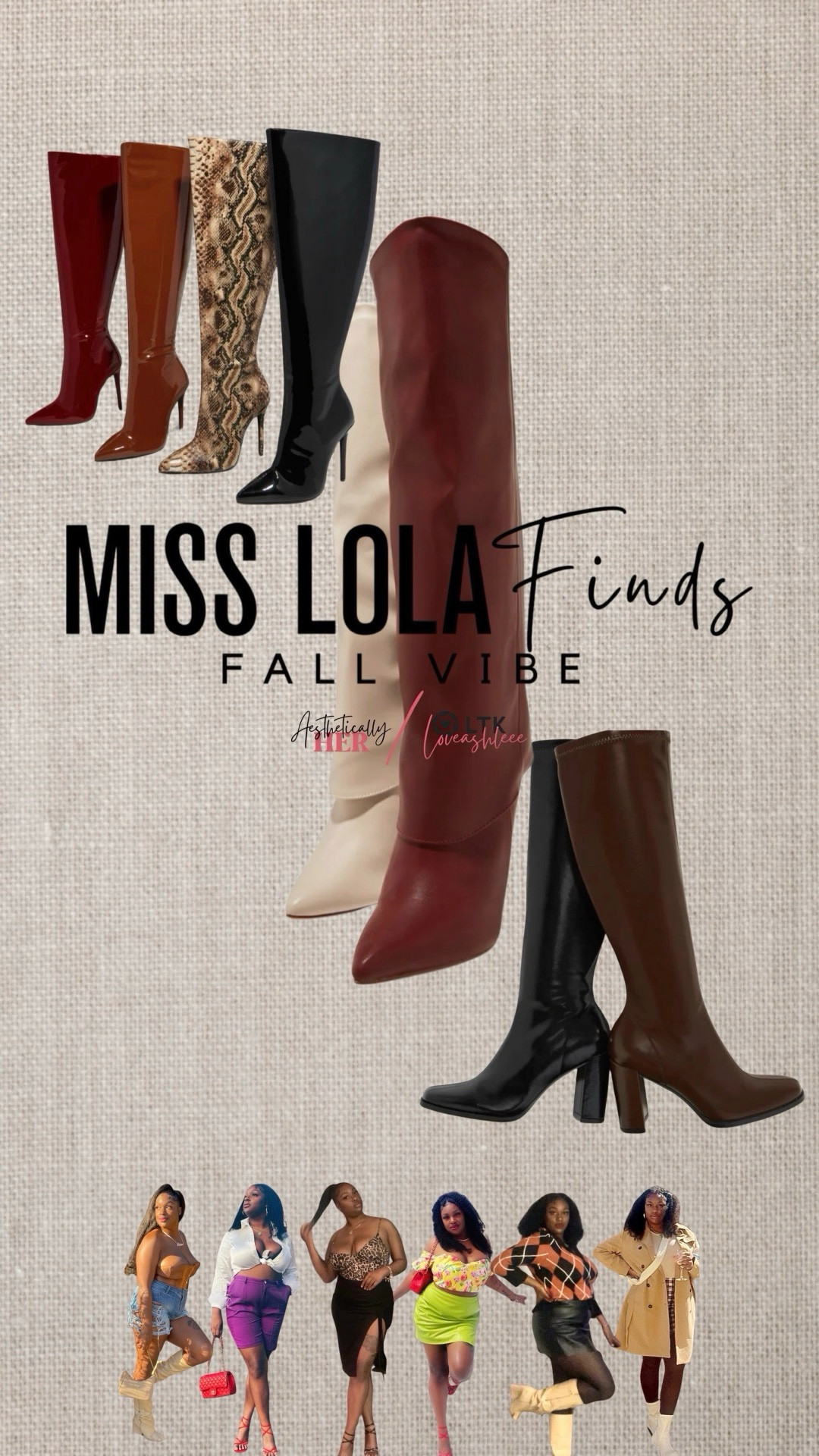 Step into fall with confidence in these sexy boots from Miss Lola 🍁🔥 The perfect blend of style and sass, these boots are a must-have for your wardrobe this season! Shop my picks now! #FallBoots #MissLola #BootSeason #LTKFashion miss Lola promo code: newszn 

#LTKFindsUnder50 #LTKSeasonal #LTKShoeCrush