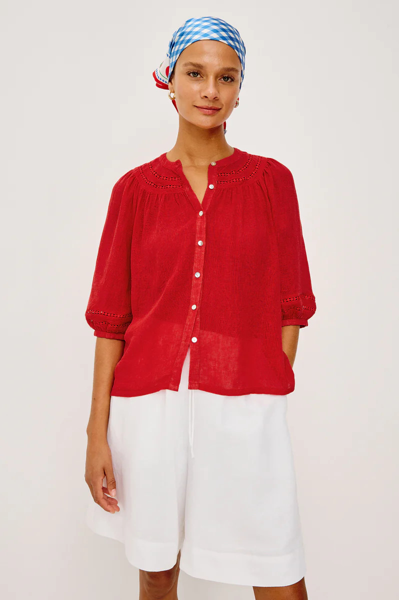 RAILS X GIADZY THEIA TOP - TOMATO | Rails