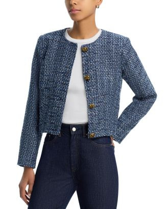 Collarless Tweed Blazer - Exclusive | Bloomingdale's (AU)