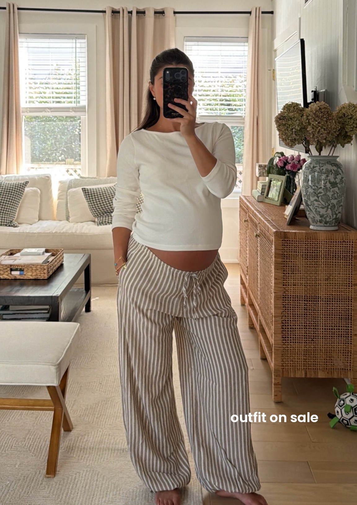 code AFVIVIANE for extra 15% off! medium in top, small could’ve worked too! and xs short in pants, so comfortable. Currently 32 weeks pregnant

#LTKSaleAlert #LTKPetite #LTKBump