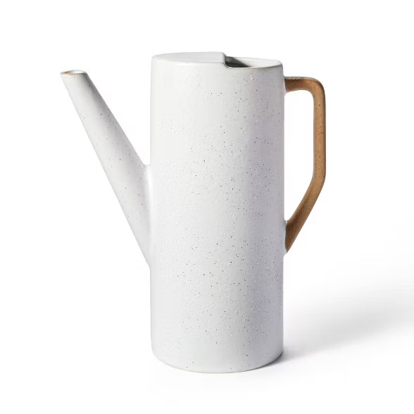10" x 5" Ceramic Watering Can White - Hilton Carter for Target | Target