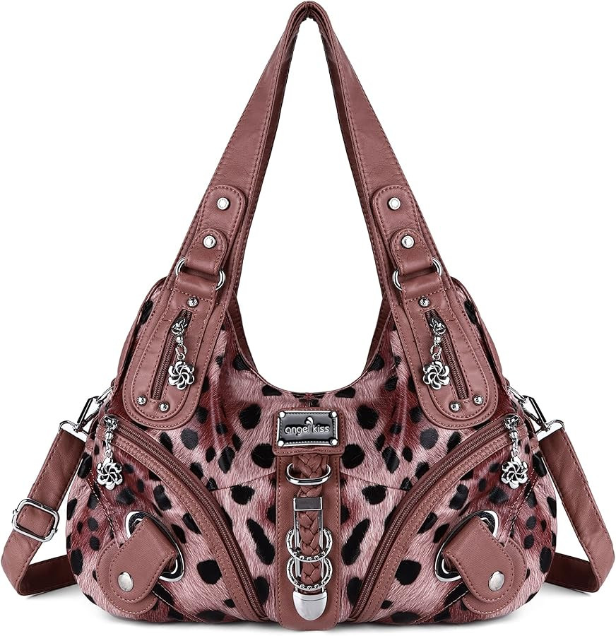 Angelkiss Hobo Purses and handbags for Women Satchel Handbag Women Purses Large Daily Shoulder Ba... | Amazon (US)